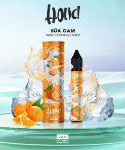 Tinh Dầu HOLIC SWEET ORANGE MILK - Vị Sữa Cam Lạnh 30mg/50mg