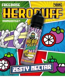 Tinh Dầu USA HERO PUFF -  ZESTY NECTA  - Vị Măng Cụt Lạnh 3mg/6mg