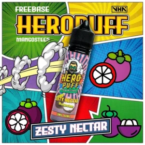 Tinh Dầu USA HERO PUFF -  ZESTY NECTA  - Vị Măng Cụt Lạnh 3mg/6mg